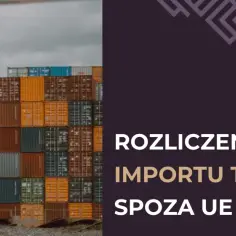 Kontenery w porcie symbolizują import towarów spoza UE. Brak serwisu dla elektroniki z dystrybucji pozaeuropejskiej to realne skutki zakupu.
