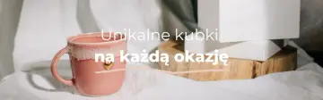Różowy kubek z serduszkiem, symbolizujący przyczyny sukcesu ręcznie robionej ceramiki na prezent. Unikalne, na każdą okazję.